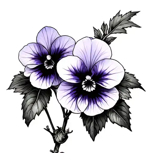 Black African Violet