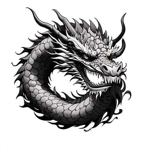 Yakuza Dragon Sleeve