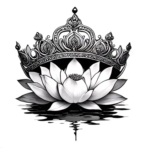 Crown And Lotus