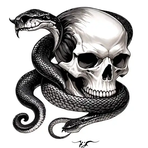 Skull An Snake With Kai 14-12-2018