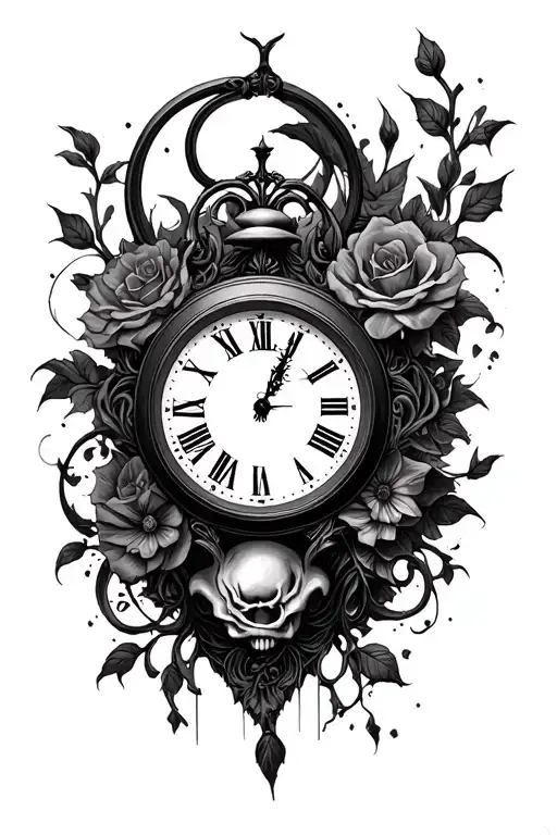 Clock For Dead Parents