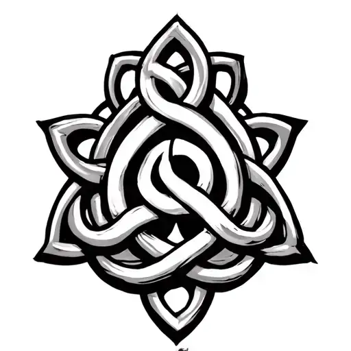 Celtic Knot With Digger