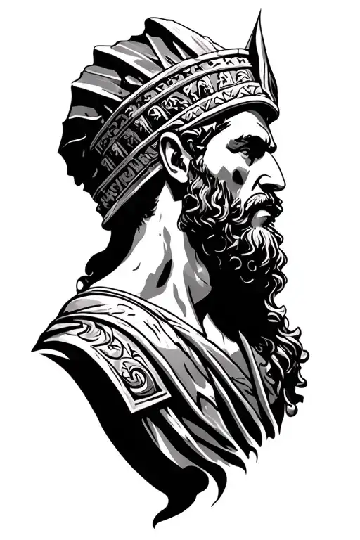 Roman Colosseum Background And Ares The God Of War