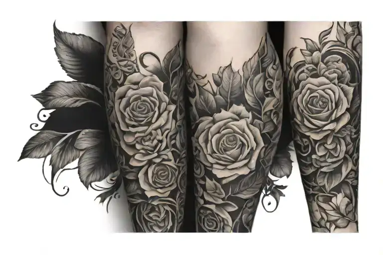 Daugther Sleeve On Leg Sleeve