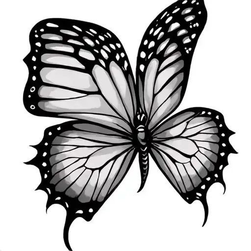 Butterfly Tattoo For Men