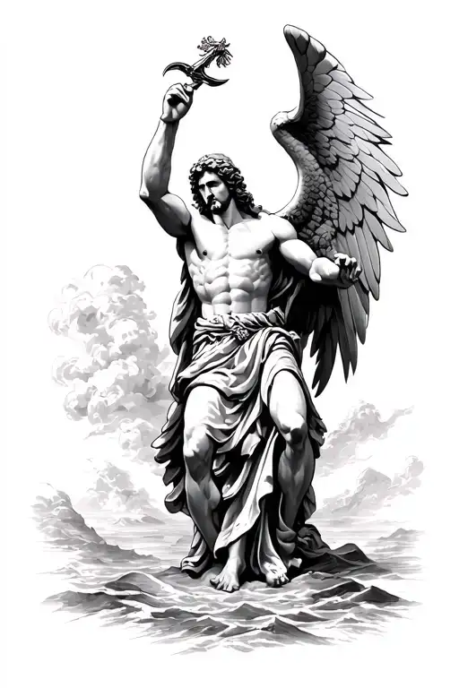 Saint Michael Defeating