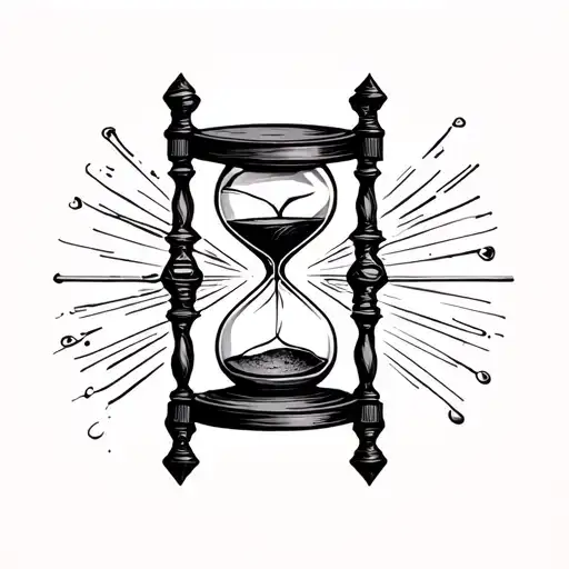 I Must Die Daily Hourglass Life And Death