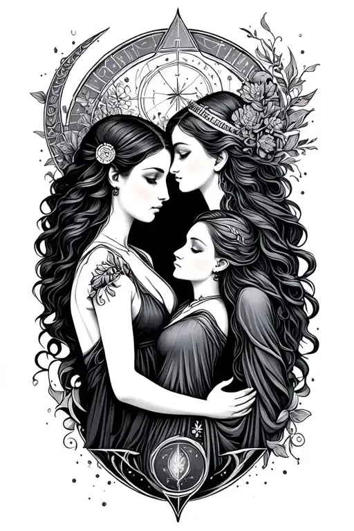 Aquarius And Saggitarius Mother Daughter