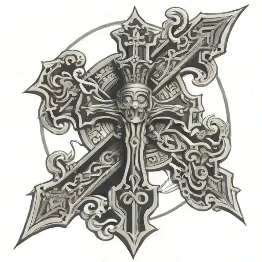 St Brendens Cross Patrin Saint Of Travel