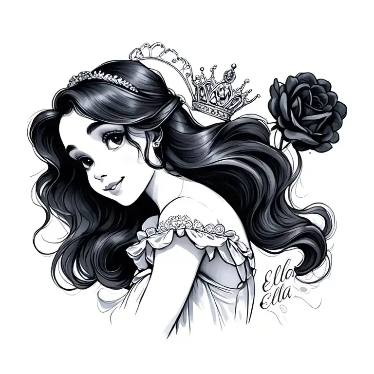 Cinderella For My Daughter Named Ella