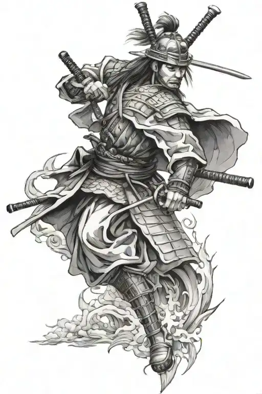 Samurai On The Flying Island