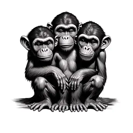 Three Wise Monkeys