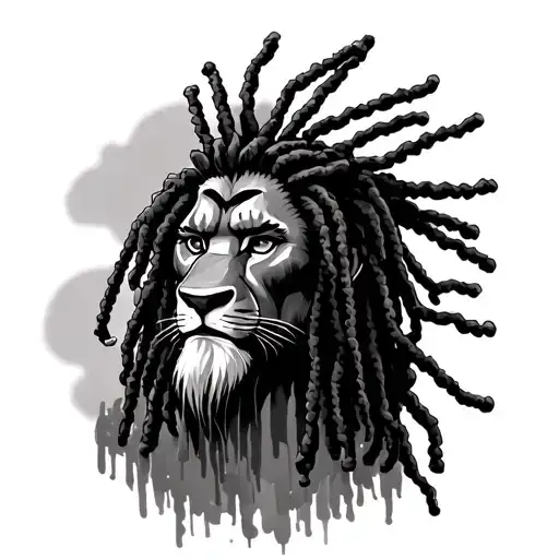A Custom Rafiki With Dreadlocs From Lion King With Graffiti Style And Anime