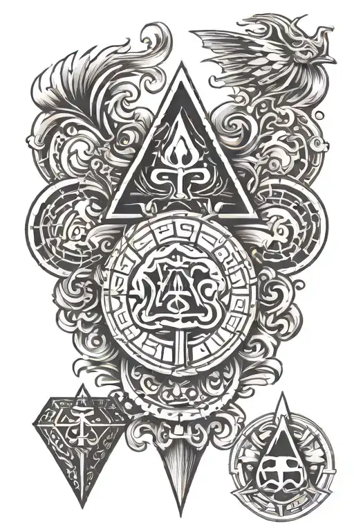 Briscola Aces Symbols