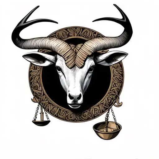 Libra Scales Taurus