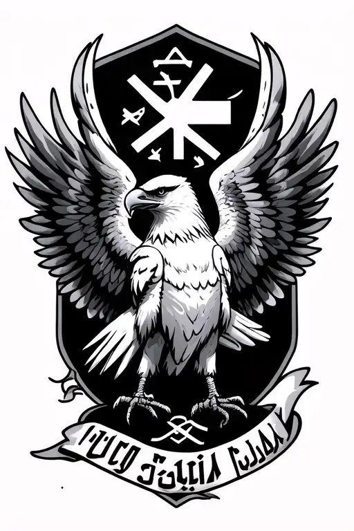 Eagles Cross River Iraqi Heritage Wings