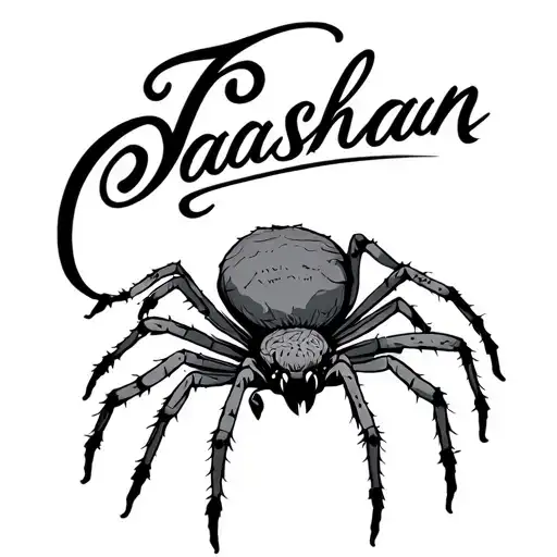 Spider And My Name Taashan In A Signature Incorporated