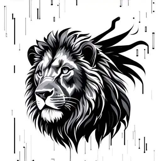 Lion Binary Code Forming