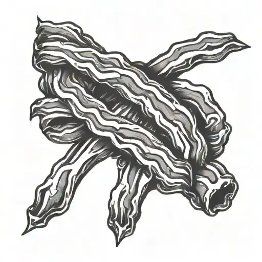 Bacon Strip Intertwined