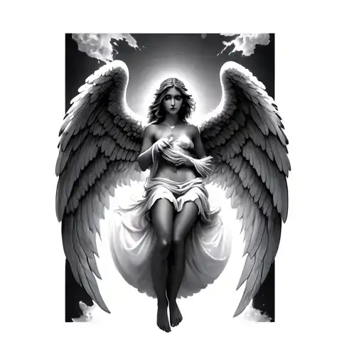 Angel Without Wings But Legs