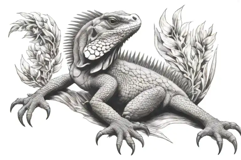 Iguana Full Size
