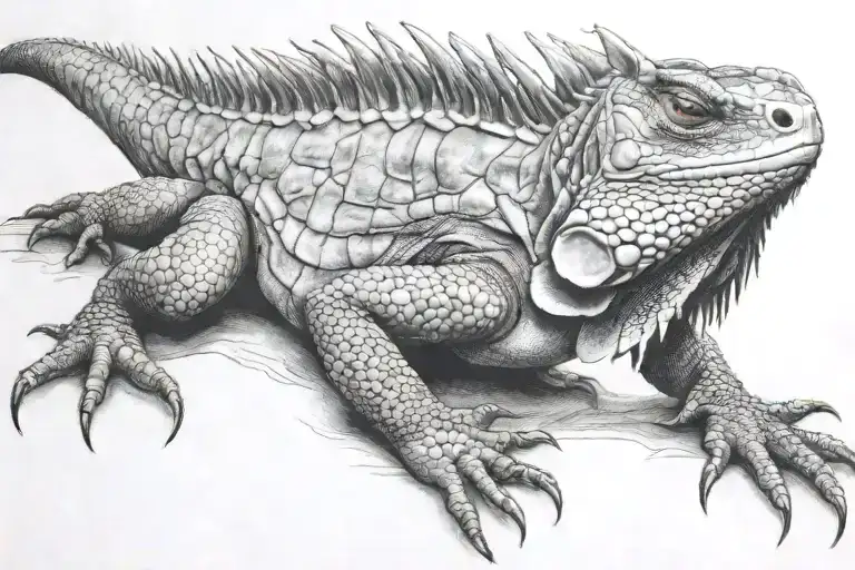 Iguana Full Size