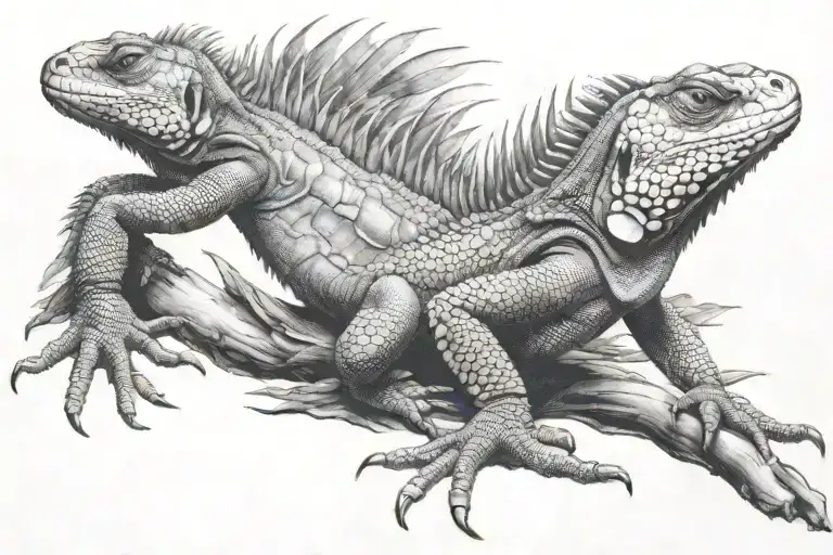 Iguana Full Size