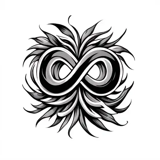 Big Infinity Surrounded By Tribal