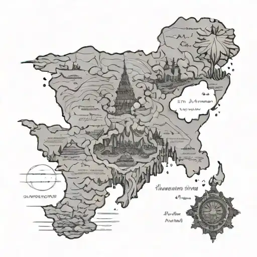 Myanmar Empire Map In Aloungphayar