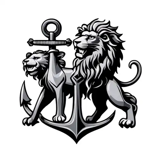 Anchor And Lion