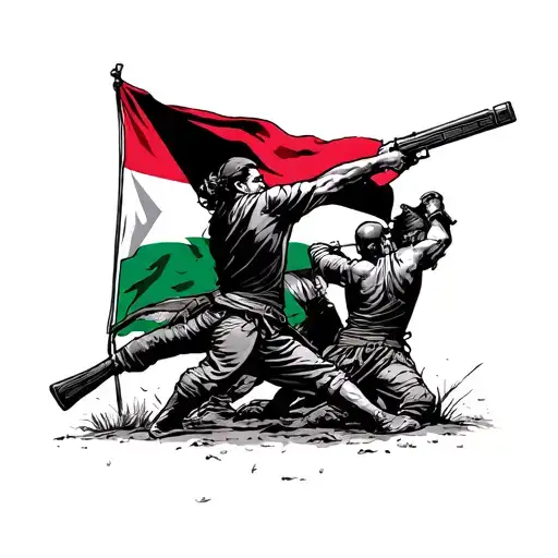 Palestine Fight Scene