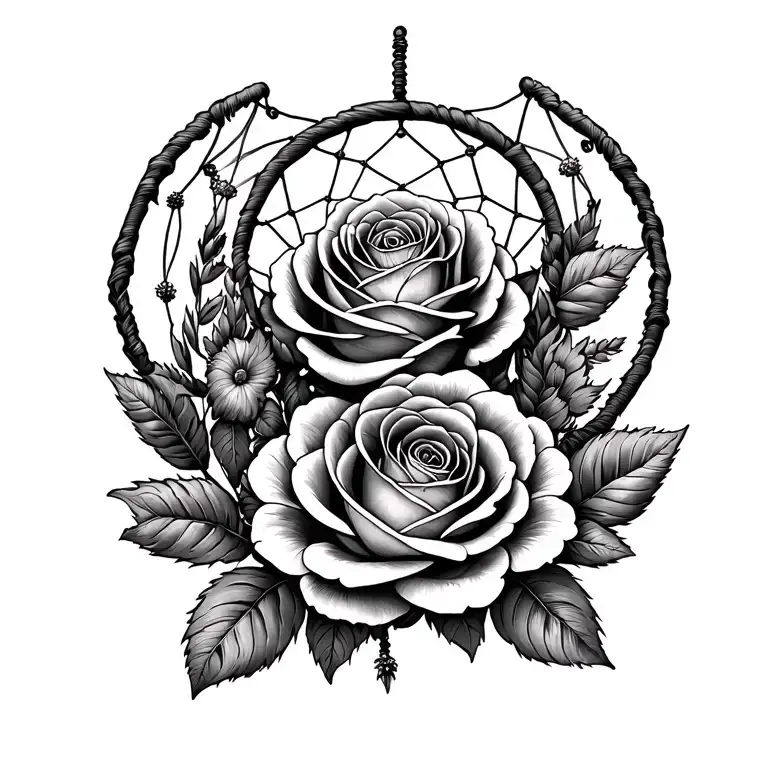 Dreamcatcher Roses Mayflowers