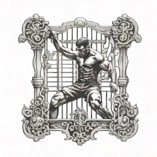 Ali Lifting The Gate
