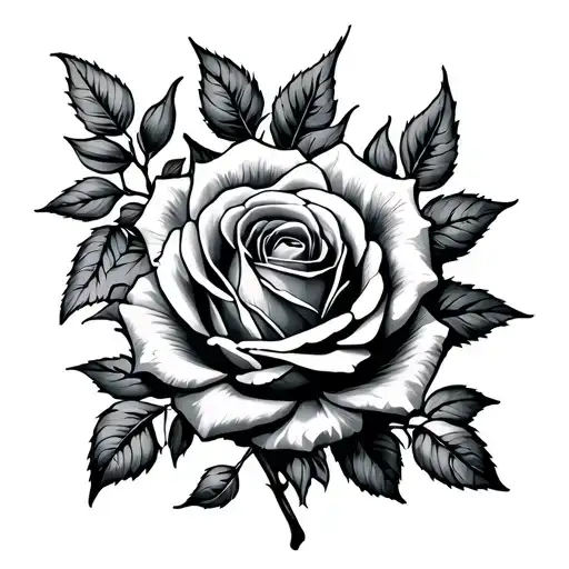 Bivon With Roses Blooming