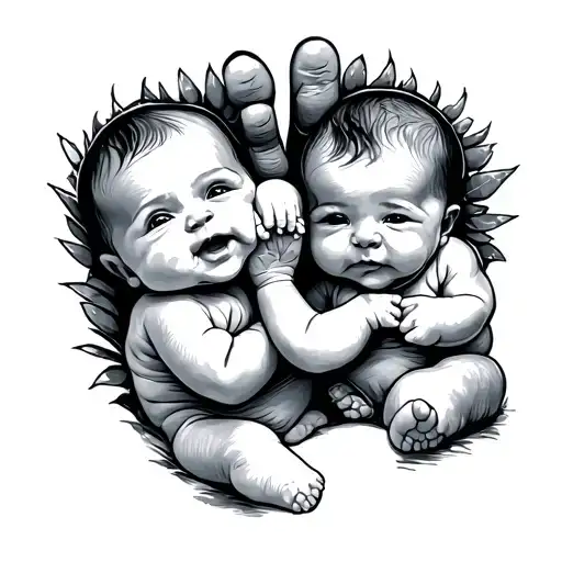 Baby Brithdates With Footprint