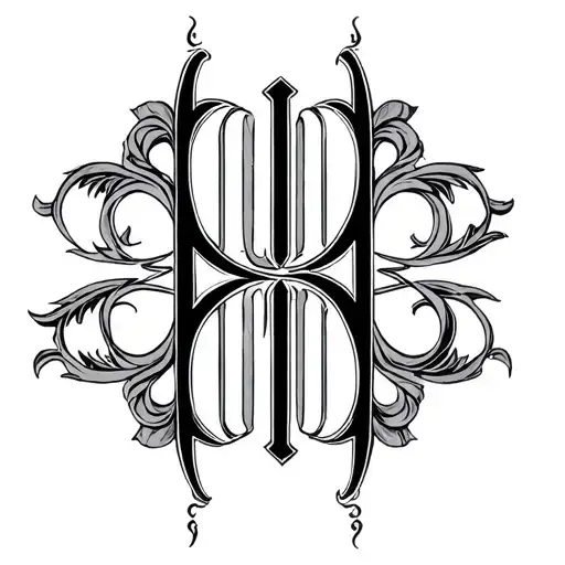 Two Word Ambigram Generator