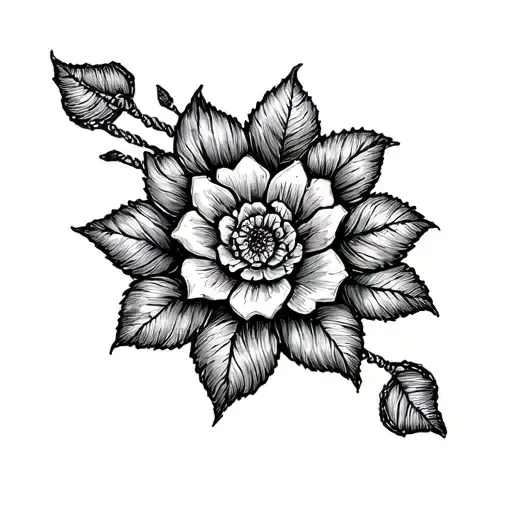Crochet Stitches Sketch