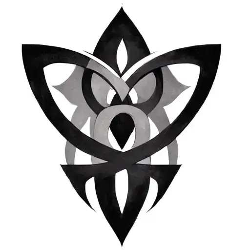 Minimalist Symbol Tattoo For A Group Of Male Friends