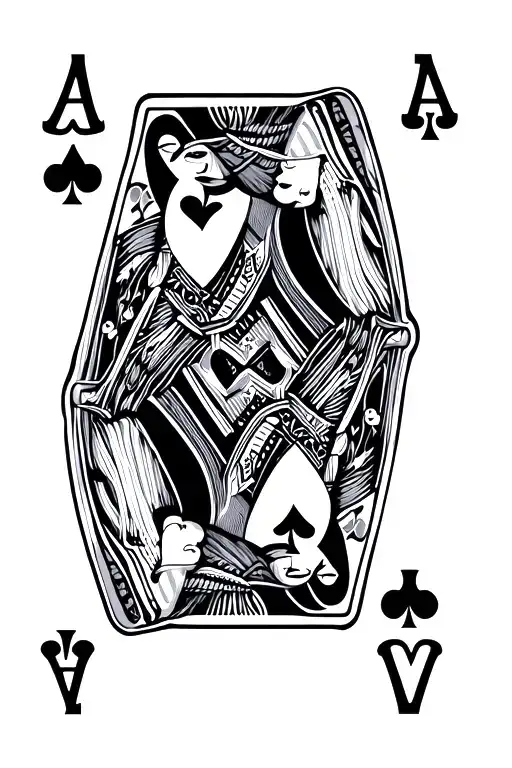 Jack Clubs Playing Card