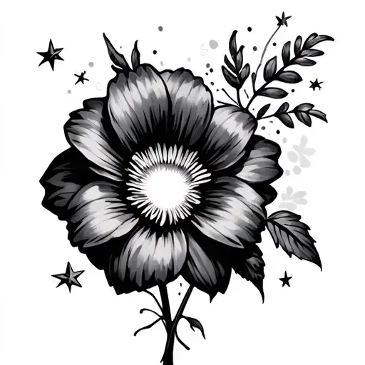 Stars And Flower