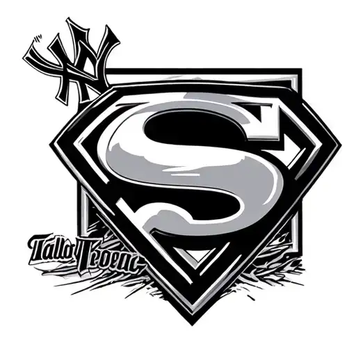 Yankees Logo Taylor Nova Scotia Superman Shield