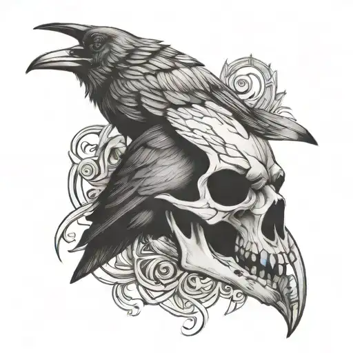 Crow Skull
