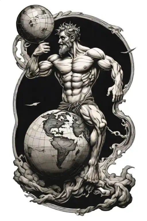 Atlas Carrying The World