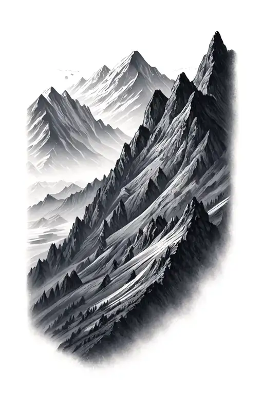 Mountains Panorama