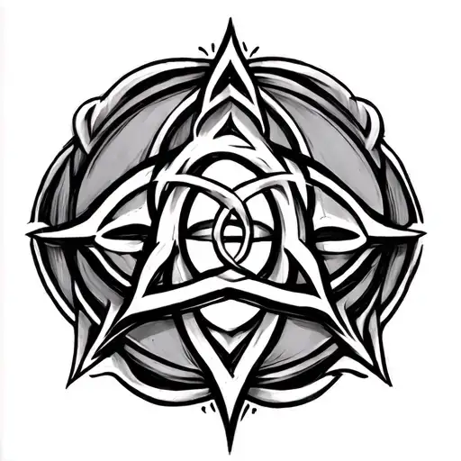 Triquetra Tattoo Design