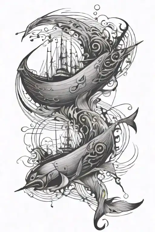 An Abstract Representation Of The Lyrics To Send The Fishermen By Campp