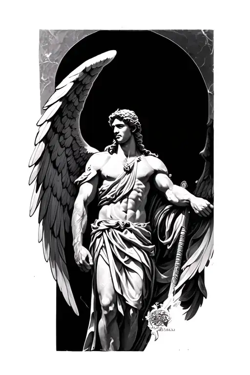 Archangel Michael Side Arm Sleeve