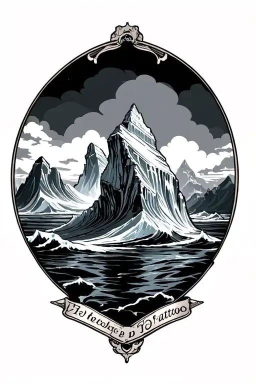 American Traditional Iceberg
