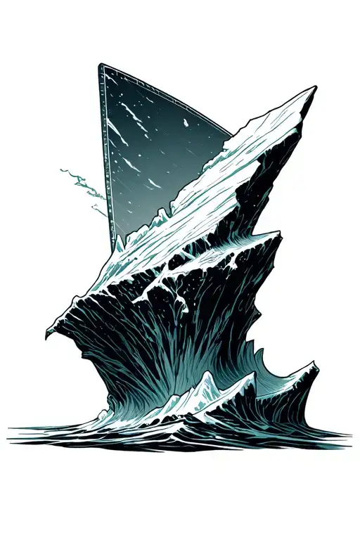 American Traditional Iceberg