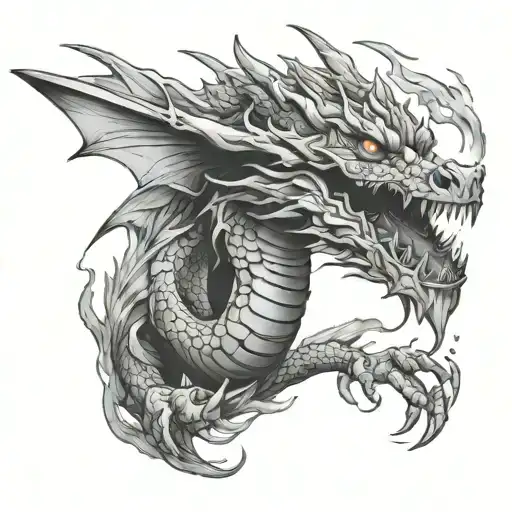 Dragon Breathing Fire